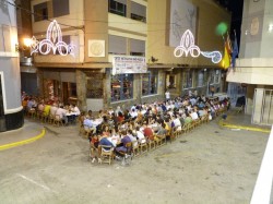 2009: Dia del Músic, sopar a la plaça